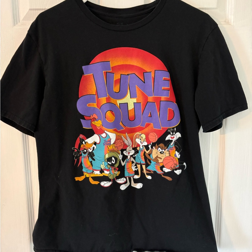 Space Jam Tune Squad Graphic Tee Black L